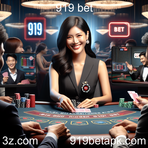 Experiência Imersiva: A Categoria 'Ao Vivo' no 919 Bet